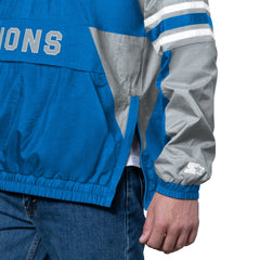 Starter Prospect Half-Zip Pullover - Detroit Lions Pullover
