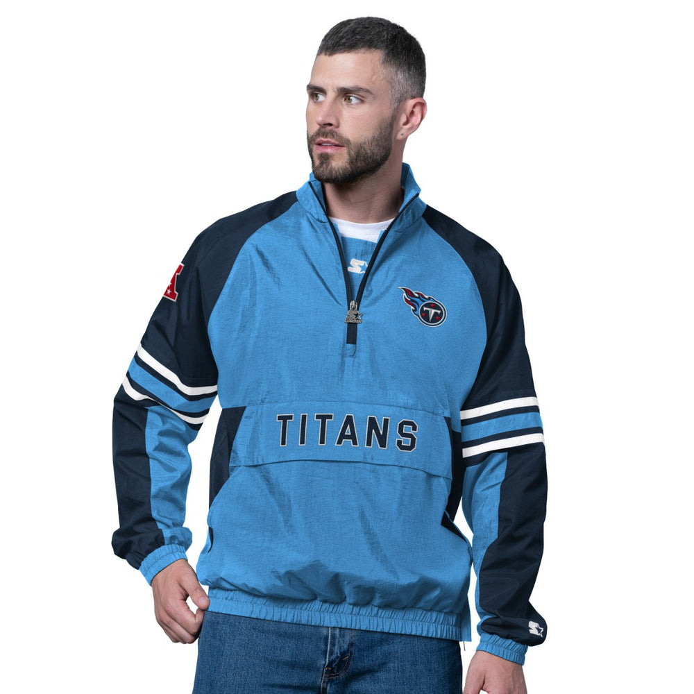 Starter Prospect Half-Zip Pullover - Tennessee Titans Pullover