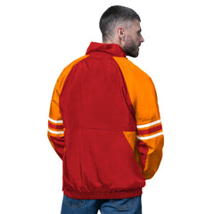 Starter Vintage Logo Prospect Half-Zip Pullover - Tampa Bay Buccaneers Pullover