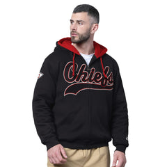 Starter Big Shot Full-Zip Double Hoodie - Kansas City Chiefs Hoodies