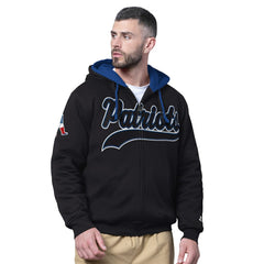 Starter Big Shot Throwback Full-Zip Double Hoodie - New England Patriots Hoodies
