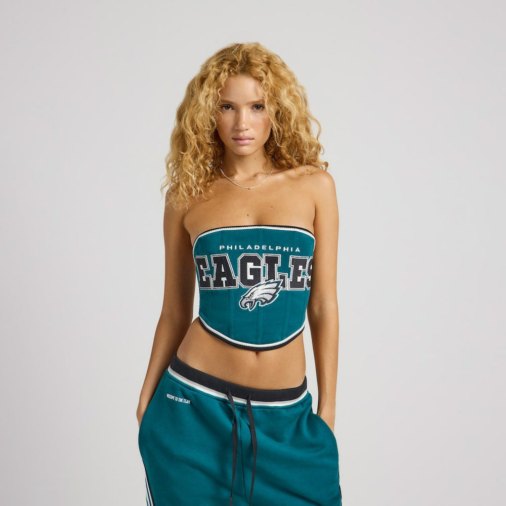 Off Season x NFL Women's Fleece Corset - Philadelphia Eagles