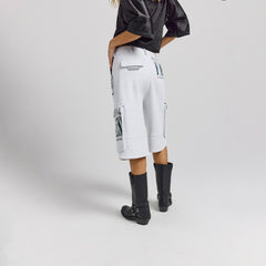 Off Season x NFL Women's Fleece Cargo Shorts - Philadelphia Eagles Shorts