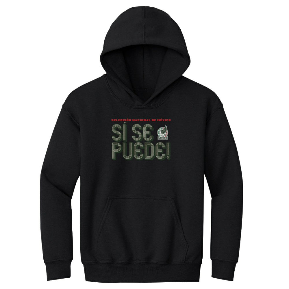 Mexico National Team 500 Level Youth Si Se Puede Inline Bold Pullover Hoodie