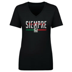 Mexico National Team 500 Level Women's Siempre Contigo V-Neck T-Shirt