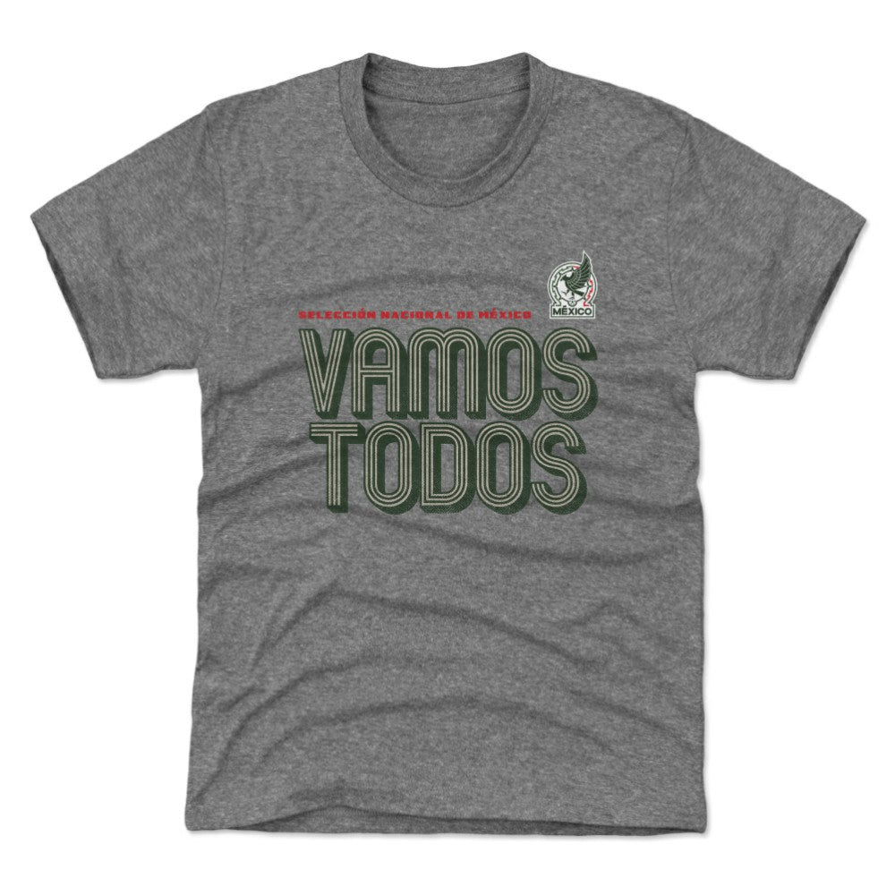Mexico National Team 500 Level Youth Vamos Todos Inline Bold T-Shirt