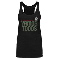 Mexico National Team 500 Level Women's Vamos Todos Inline Bold Tri-Blend Tank Top