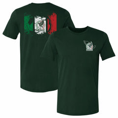 Mexico National Team 500 Level Grunge Flag F&B T-Shirt