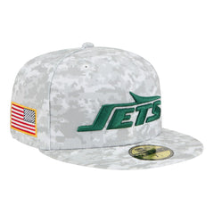2025 Salute to Service Fan Pack 59FIFTY Fitted Hat - New York Jets Hats