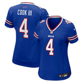 James Cook III Women's Team Game Jersey - Buffalo Bills Jerseys