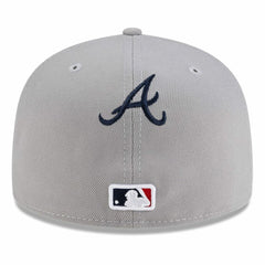 Gray Atlanta Braves New Era x Hyperfly 59FIFTY Fitted Hat