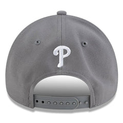 Gray Philadelphia Phillies New Era x Hyperfly A-Frame 9FORTY Adjustable Hat
