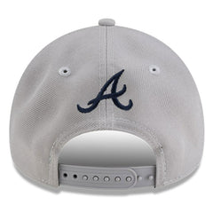 Gray Atlanta Braves New Era x Hyperfly A-Frame 9FORTY Adjustable Hat