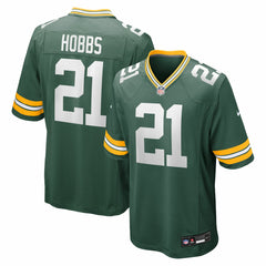 Nate Hobbs Team Game Jersey - Green Bay Packers Jerseys