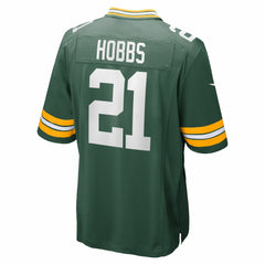 Nate Hobbs Team Game Jersey - Green Bay Packers Jerseys