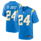 Benjamin St-Juste Team Game Jersey - Los Angeles Chargers Jerseys