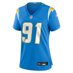 Da'Shawn Hand Women's Team Game Jersey - Los Angeles Chargers Jerseys