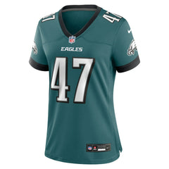 Charley Hughlett Women's Team Game Jersey - Philadelphia Eagles Jerseys