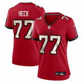 Charlie Heck Women's Team Game Jersey - Tampa Bay Buccaneers Jerseys