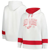 NHL Detroit Red Wings Profile Women's Plus Size Hoodie