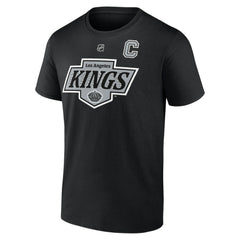 NHL Anze Kopitar Los Angeles Kings Fanatics Authentic Stack Name & Number T-Shirt