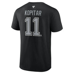 NHL Anze Kopitar Los Angeles Kings Fanatics Authentic Stack Name & Number T-Shirt