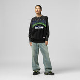 Women's Delineate Mineral Wash Crewneck Sweatshirt - Seattle Seahawks Sweatshirts