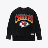 Women's Delineate Mineral Wash Crewneck Sweatshirt - Kansas City Chiefs Sweatshirts