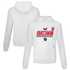 NHL Alexander Ovechkin Washington Capitals Levelwear NHL All-Time Leading Goal Scorer Milestone Name & Number Relay Pullover Hoodie