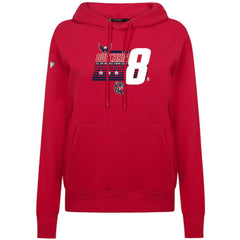 NHL Alexander Ovechkin Washington Capitals Levelwear Women's NHL All-Time Leading Goal Scorer Milestone Stripes Name & Number Adorn Pullover Hoodie