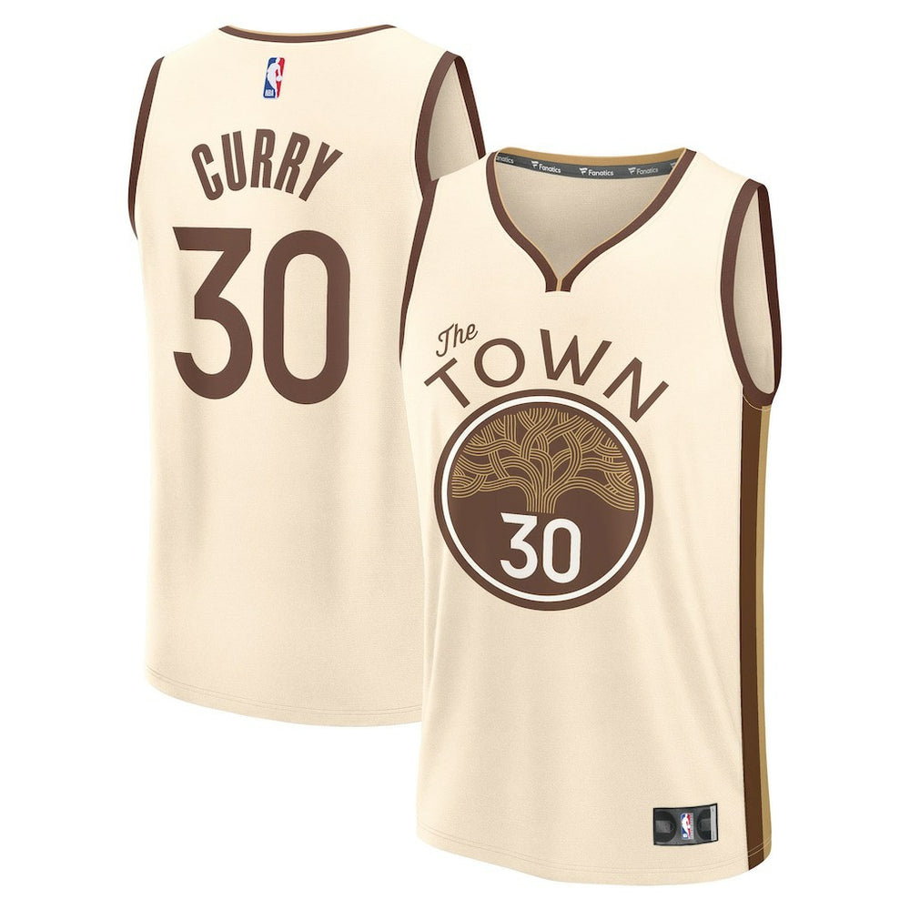 Fanatics Stephen Curry Golden State Warriors Youth 2025/26 City Edition Fast Break Jersey sale