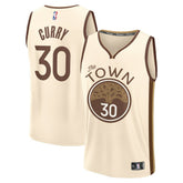 Fanatics Stephen Curry Golden State Warriors Youth 2025/26 City Edition Fast Break Jersey sale