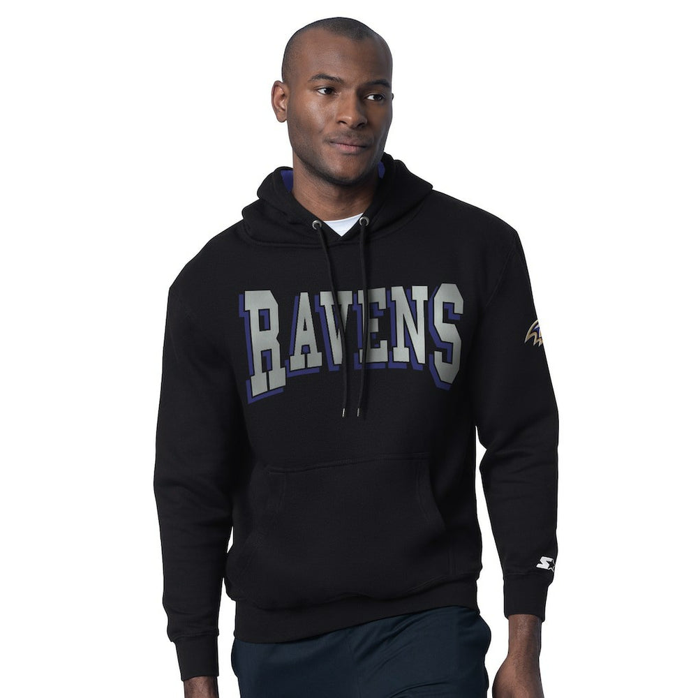 Starter Thursday Night Gridiron Hoodie - Baltimore Ravens Hoodies