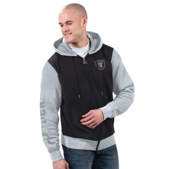 Starter Thursday Night Gridiron Full-Zip Hoodie - Las Vegas Raiders Hoodies