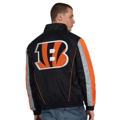 Starter Thursday Night Gridiron Half-Zip Jacket - Cincinnati Bengals Jackets