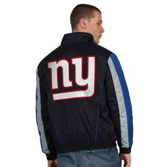 Starter Thursday Night Gridiron Half-Zip Jacket - New York Giants Jackets