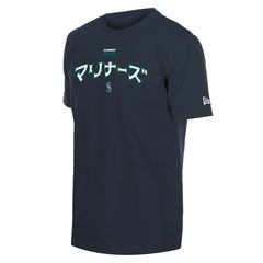 Navy Seattle Mariners New Era x Hyperfly T-Shirt