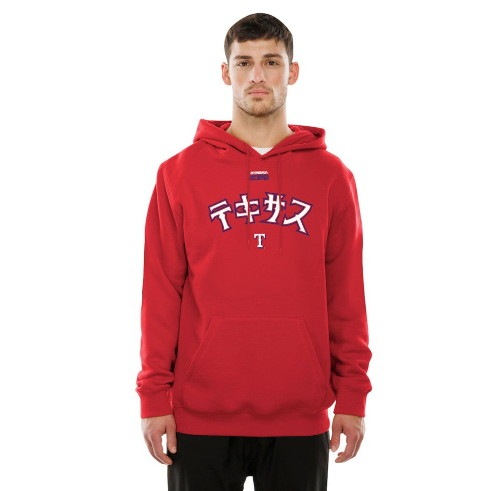 Red Texas Rangers New Era x Hyperfly Hoodie