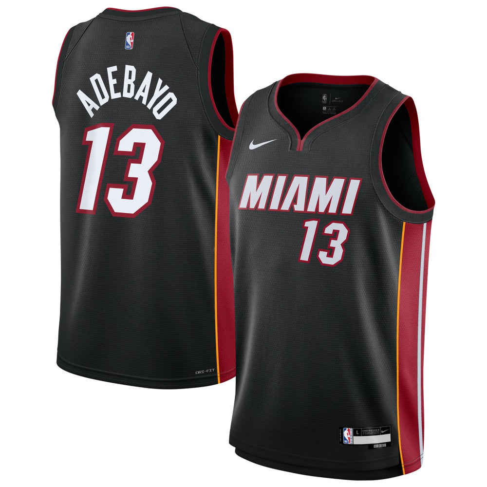 Nike Bam Adebayo Miami Heat Youth Swingman Jersey