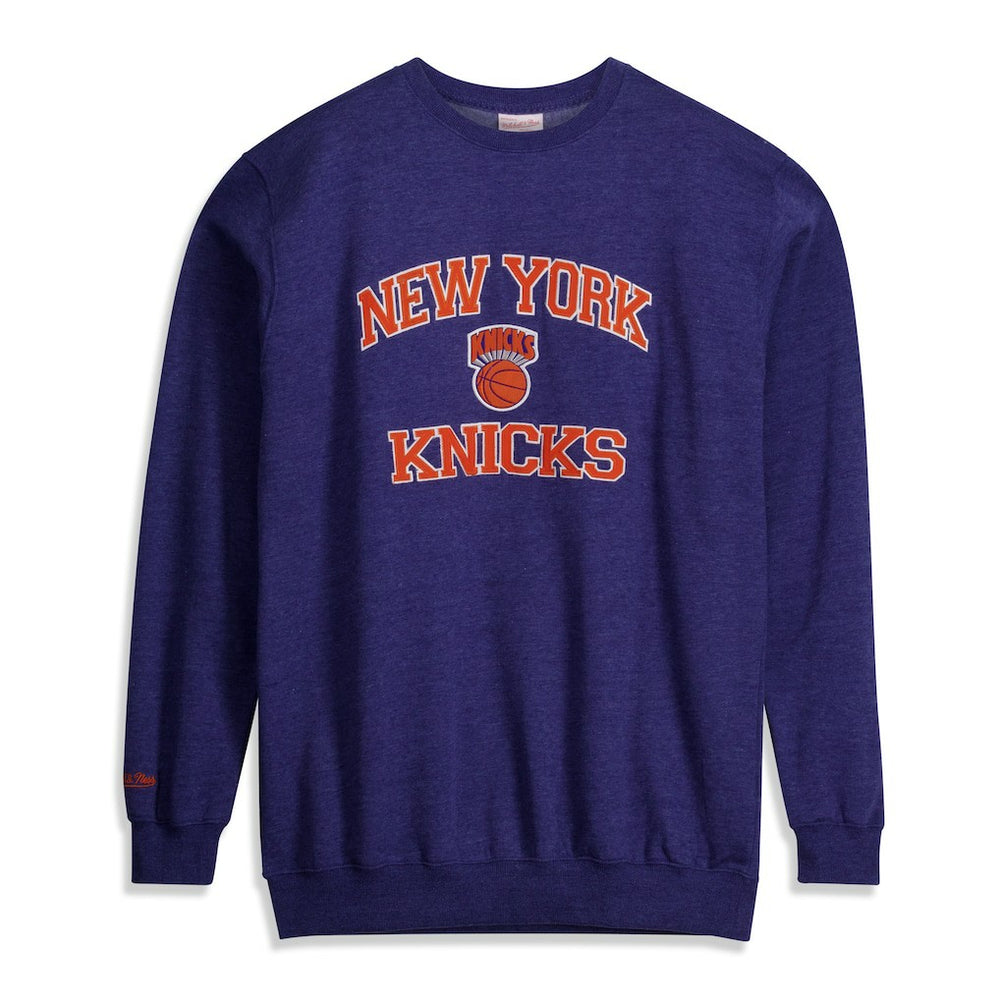 Mitchell & Ness New York Knicks Hardwood Classics Big & Tall Crewneck Sweatshirt
