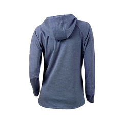 Navy Los Angeles Angels Columbia Women's Half Shot Full-Zip Hoodie