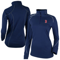 Navy Boston Red Sox Columbia Women's Shotgun 2.0 Quarter-Zip Pullover