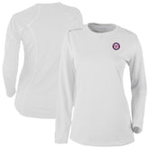 White Washington Nationals Columbia Shotgun Long Sleeve T-Shirt