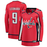 NHL Ryan Leonard Washington Capitals Fanatics Women's Home Breakaway Player Jersey
