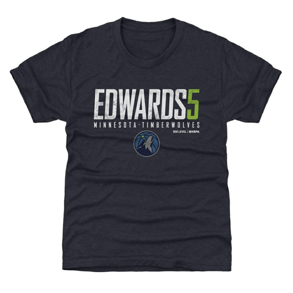 Anthony Edwards Minnesota Timberwolves 500 Level Youth Elite T-Shirt