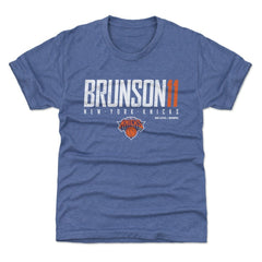 Jalen Brunson New York Knicks 500 Level Youth Elite T-Shirt