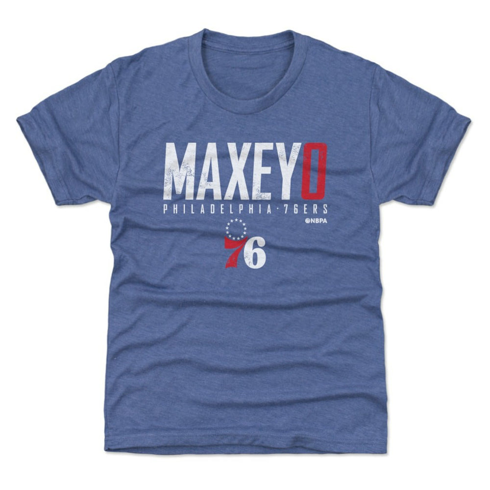 Tyrese Maxey Philadelphia 76ers 500 Level Youth Elite T-Shirt