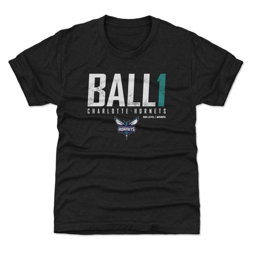 LaMelo Ball Charlotte Hornets 500 Level Youth Elite T-Shirt