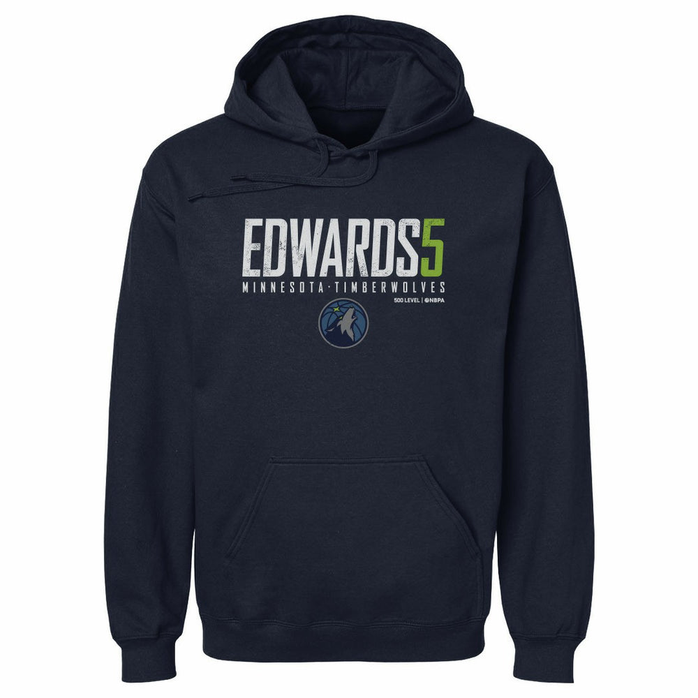 Anthony Edwards Minnesota Timberwolves 500 Level Elite Pullover Hoodie