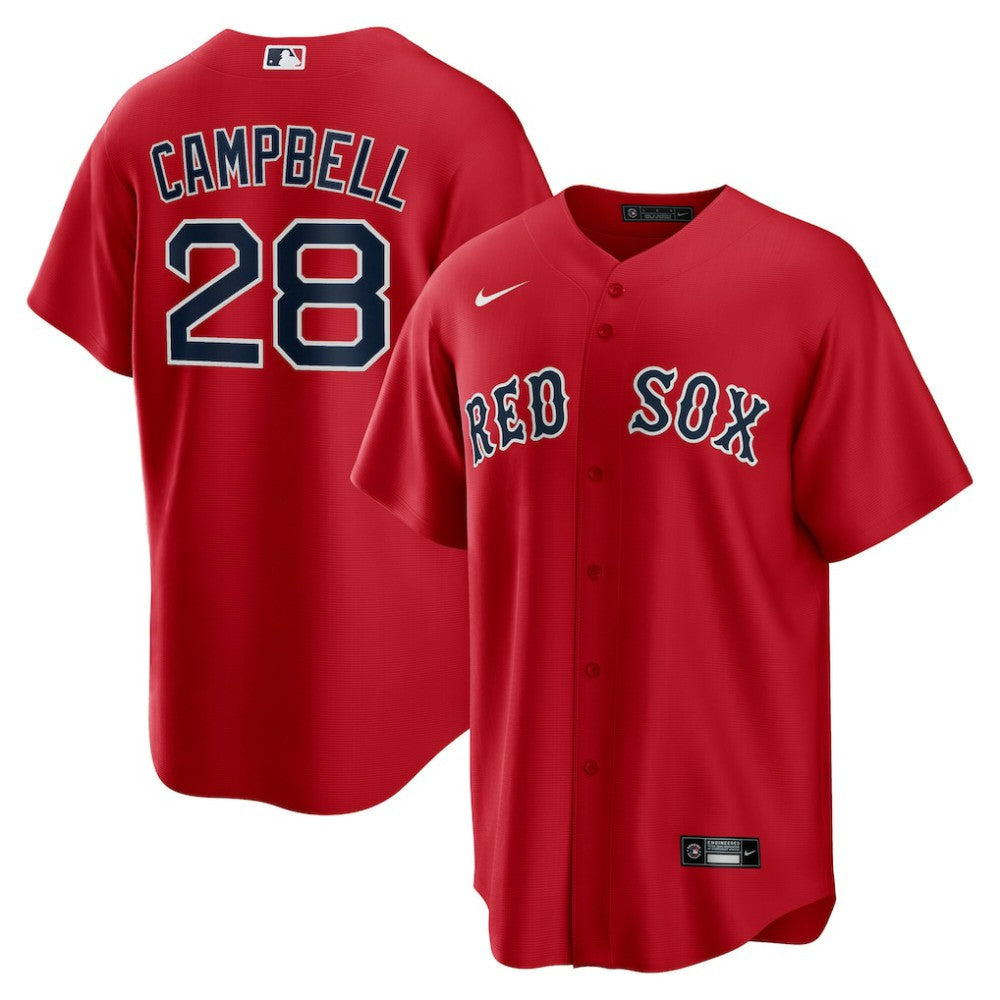 Red Kristian Campbell Boston Red Sox Nike Alternate Replica Jersey